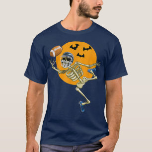 Camiseta Pé de Meninos do Dia das Bruxas do Skeleton Americ