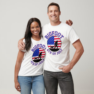 Camiseta Pé Grande 4 de julho de Tempos Divertidos