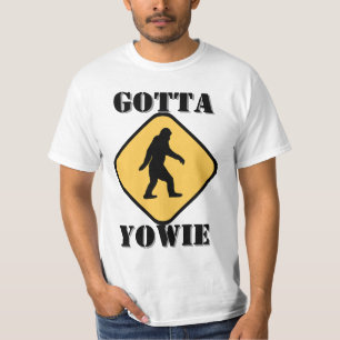 Camiseta Pé-grande australiano Yowie