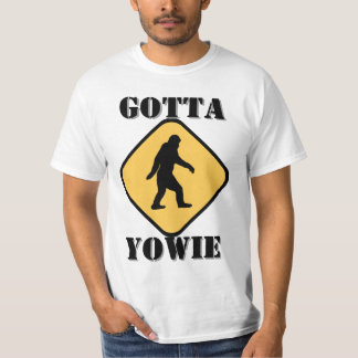 Camiseta Pé-grande australiano Yowie