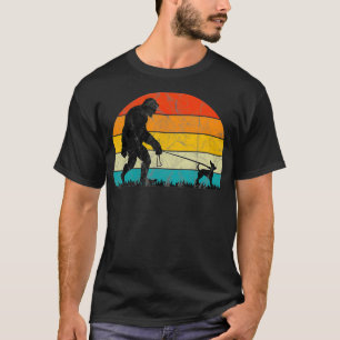 Camiseta Pé Grande Caminhando Cachorro Chihuahua Treinando