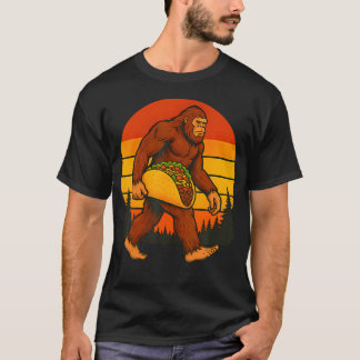 Camiseta Pé Grande Carregando Taco Engraçado Cinco De Mayo