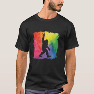Camiseta Pé Grande Colorido Pé Grande da Paz Sasquatch
