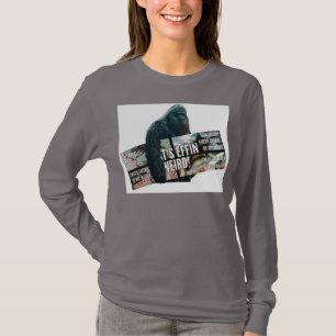 Camiseta Pé-grande com nosso logotipo