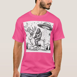 Camiseta Pé Grande Em Um Jackalope