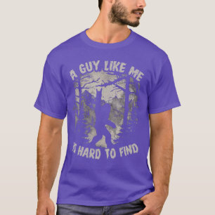 Camiseta Pé Grande Engraçado Rock On Um Cara Como Eu é Difí