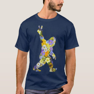 Camiseta Pé-Grande Floral do Amor de Paz