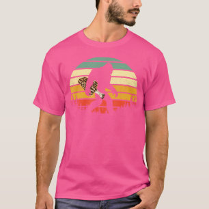 Camiseta Pé Grande Forrageando Morels Sasquatch Micologia M