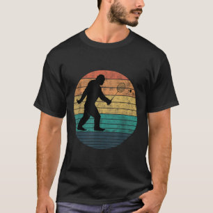 Camiseta Pé Grande Jogando Badminton Chuttle Engraçado Badm