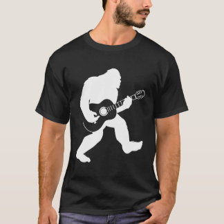 Camiseta Pé Grande Jogando Violão Acústico