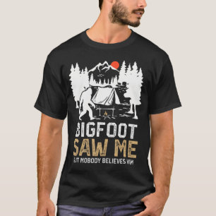 Camiseta Pé Grande Me Viu Mas Ninguém Acredita Nele Camiset