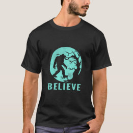 Camiseta Pé Grande Na Lua Acredita
