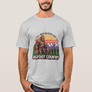 Camiseta Pé Grande: Nem Todos Que Vagueiam São Perdidos