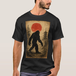 Camiseta Pé-grande no Japão – Sasquatch Japonês Vintage