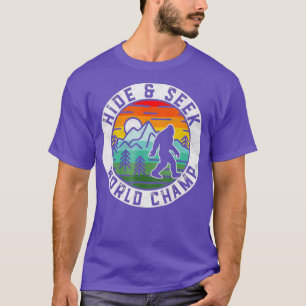 Camiseta Pé Grande Ocultar Sasquatch Mundial do Carimbo