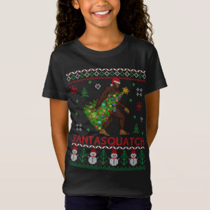 Camiseta Pé Grande - Papais noeis De Árvore De Natal De Car