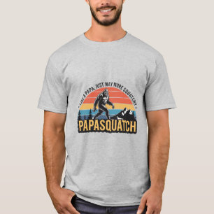 Camiseta Pé Grande: Papasquatch