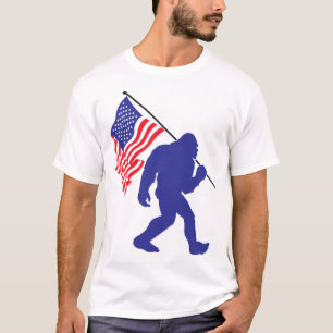 Camiseta Pé Grande Patriótico