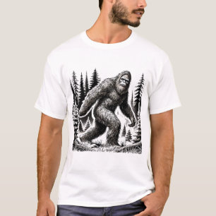 Camiseta Pé-Grande-Pé-Grande-Noite - Teto De Lenda Criptida