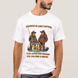 Camiseta Pé Grande Pegando Um Apanhador