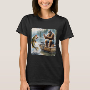 Camiseta Pé Grande Pescado Sasquatch Summer B Pescador