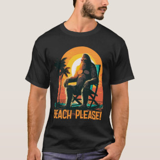 Camiseta Pé Grande - Praia, por favor