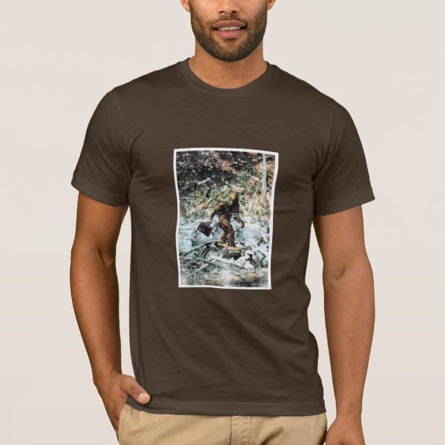 Camiseta Pé grande que vai trabalhar (Frente)