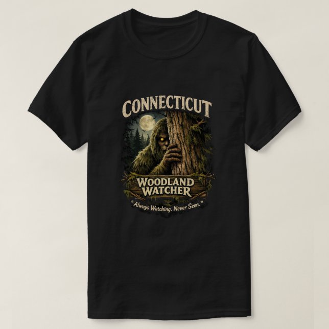 Camiseta Pé-grande Sasquatch (Frente do Design)
