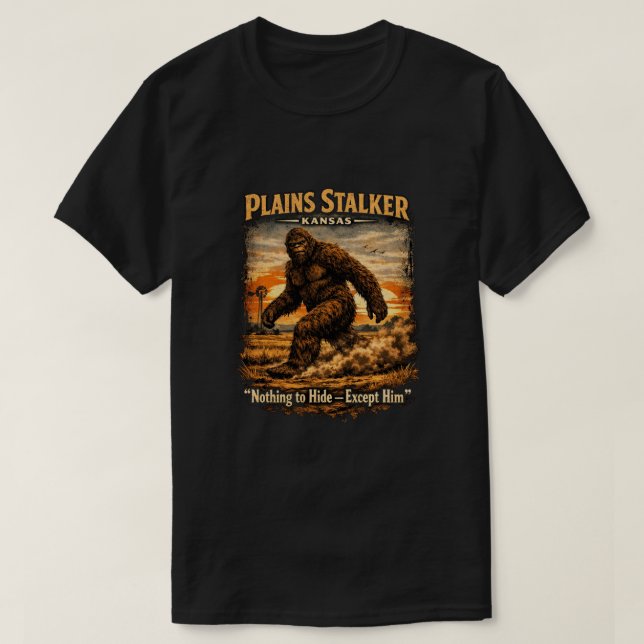 Camiseta Pé Grande Sasquatch (Frente do Design)