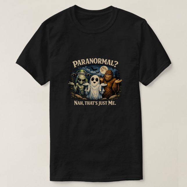 Camiseta Pé-grande Sasquatch (Frente do Design)
