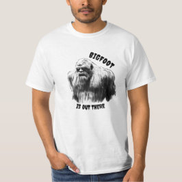 Camiseta pé grande,sasquatch,agachado,boogerT-ShirtT]