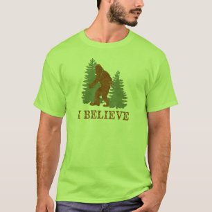 Camiseta Pé Grande (Sasquatch) Eu Acredito