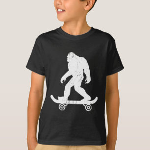 Camiseta Pé Grande Skatista Yeti Sasquatch Skate