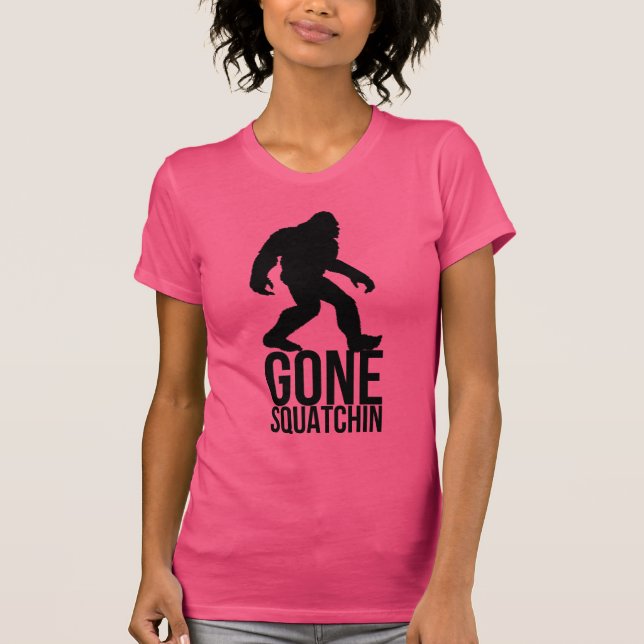 Camiseta Pé grande squatchin ido (Frente)
