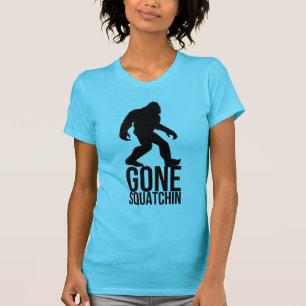 Camiseta Pé grande squatchin ido