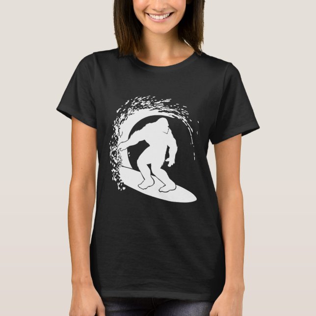 Camiseta Pé Grande Surfe  (Frente)