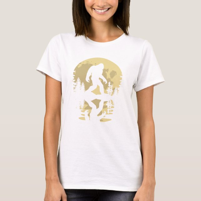 Camiseta Pé Grande, Yeti, T-shirt Sasquatch (Frente)