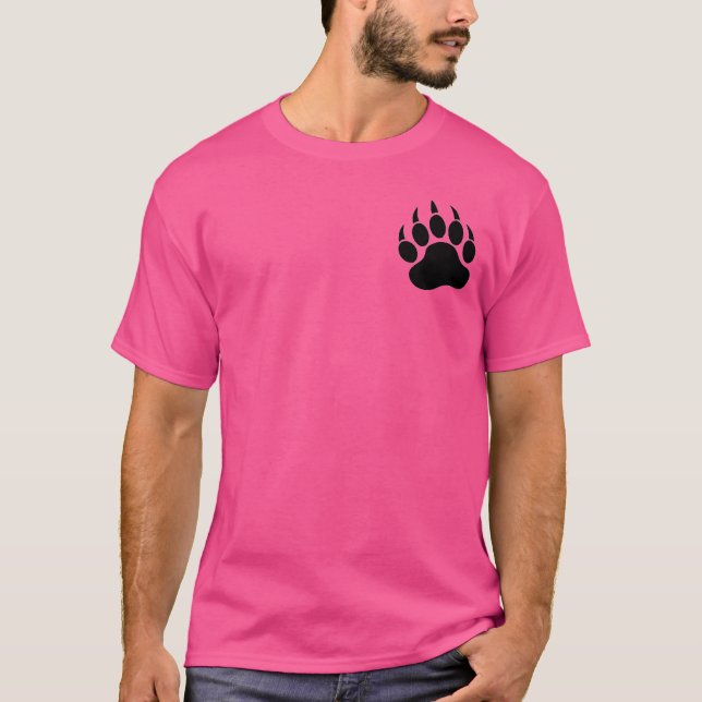CAMISETA PE PATAS DE URSO E LATIDO (Frente)
