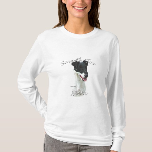 Camiseta Pé Suave Terrier Mãe 2 (Frente)