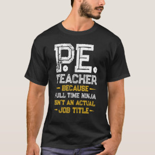 Camiseta PE Trabalho de Professores de Educação Física 12