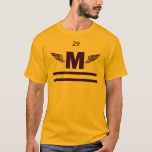 Camiseta Pé voado elevação de Marshfield, roxo