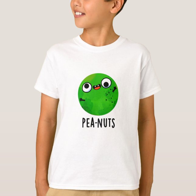 Camiseta Pea-loucos Engraçados Pea Pun (Frente)