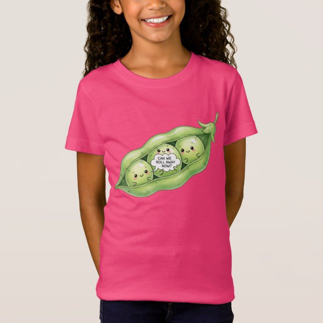 Camiseta  Pea Pod, by Natasha Us   (Frente)