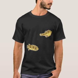 Camiseta Pea Puffers - BB Puffers - Peixe Mini Puffer