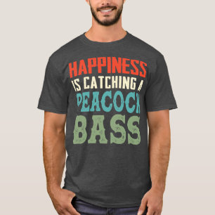 Camiseta PeaBass Pescar Felicidade Pegar PeaBass