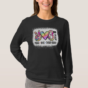 Camiseta Peac Amor Terceiro Grau De Volta À Escola