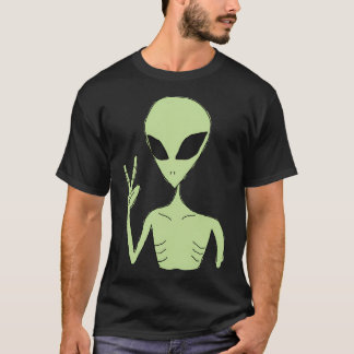 Camiseta Peace Alien