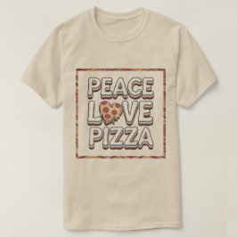 Camiseta PEACE AMVE PIZZA T-Shirt