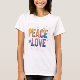 Camiseta Peace and Love