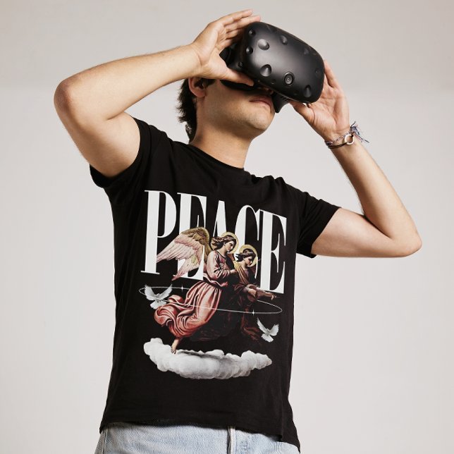 Camiseta Peace Angel FesDesign (Criador carregado)